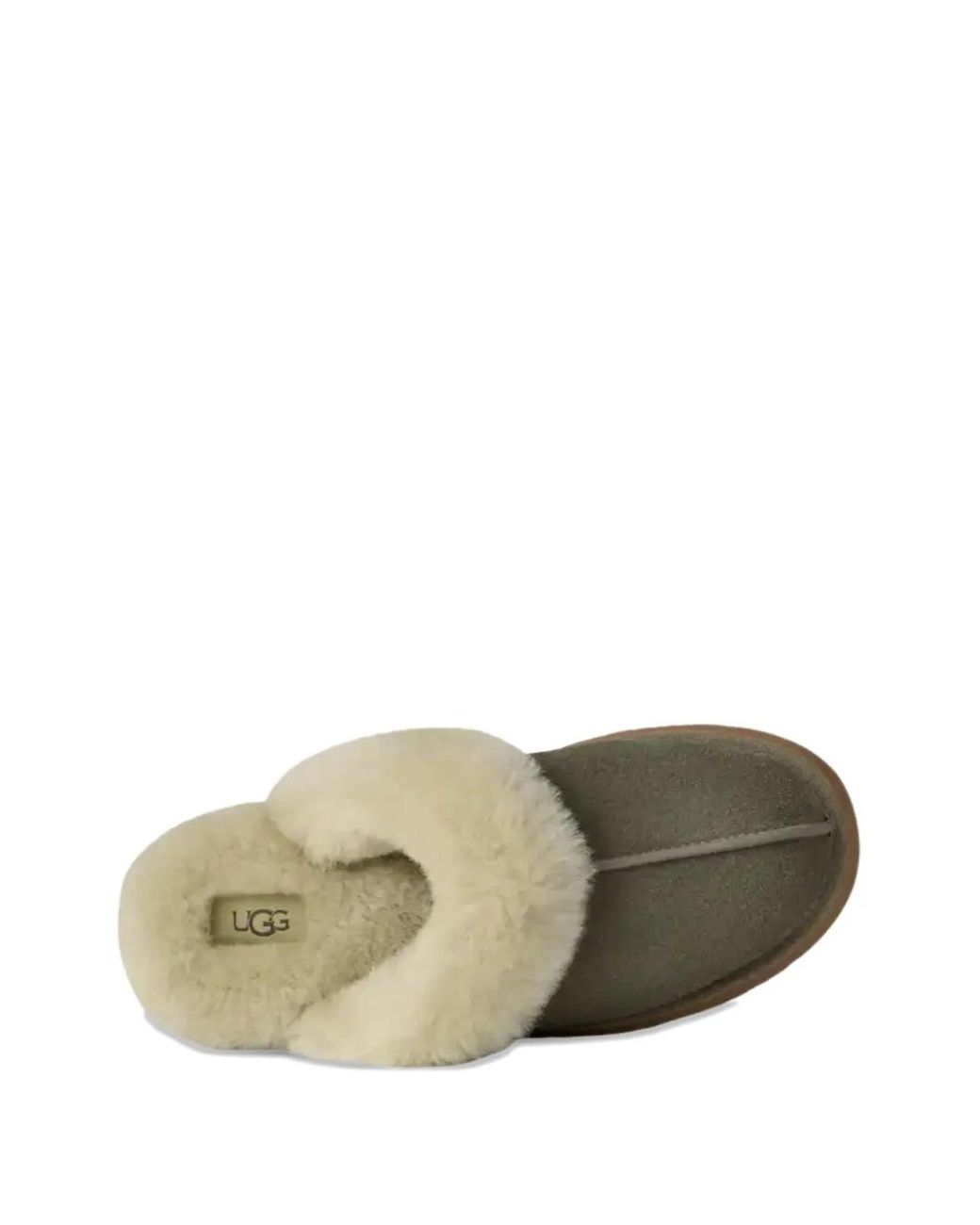 Chaussons En Peau De Mouton À Plateforme Ugg en coloris Green