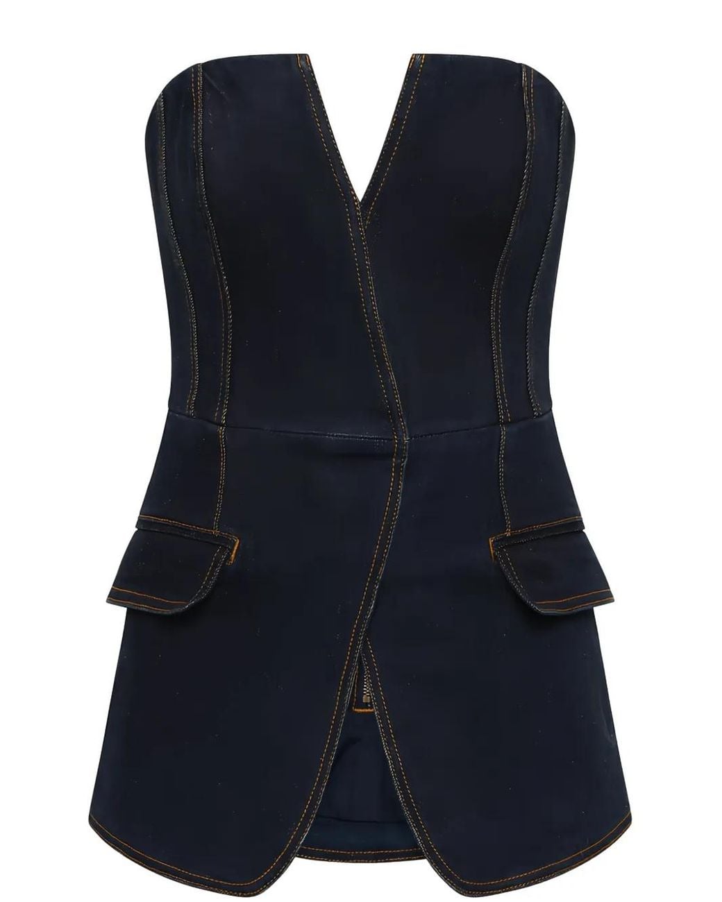 Rebecca Vallance Blue Pilot Top
