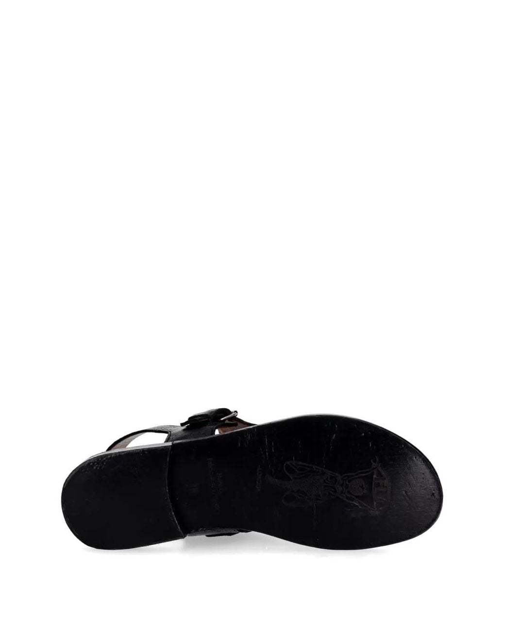 Fly London White Buckle-Fastening Thong Sandals