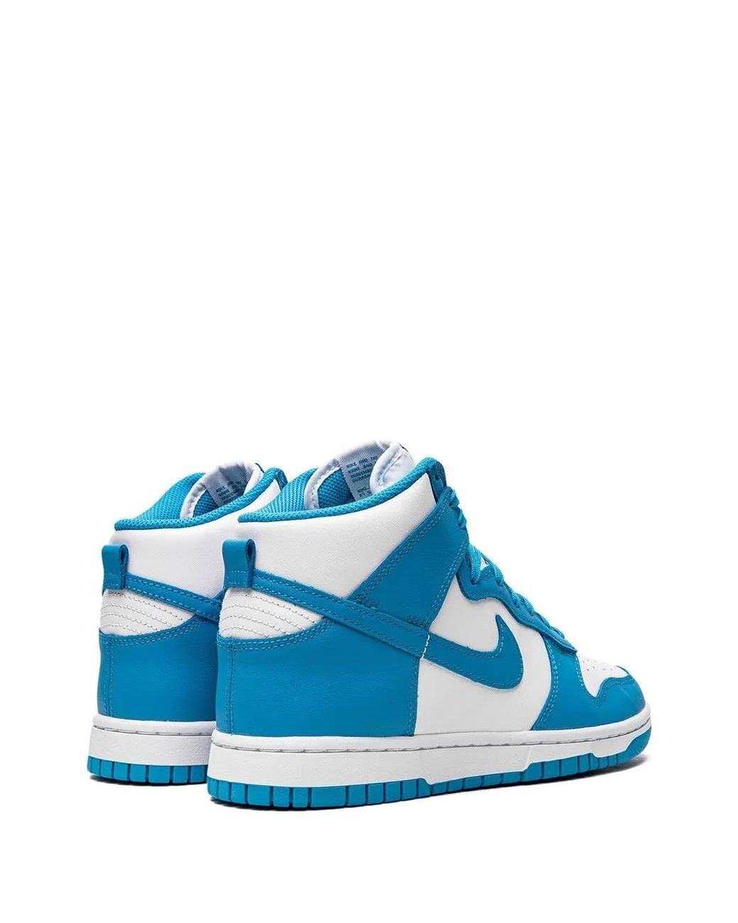 Nike Blue Dunk High "Laser" Sneakers for men