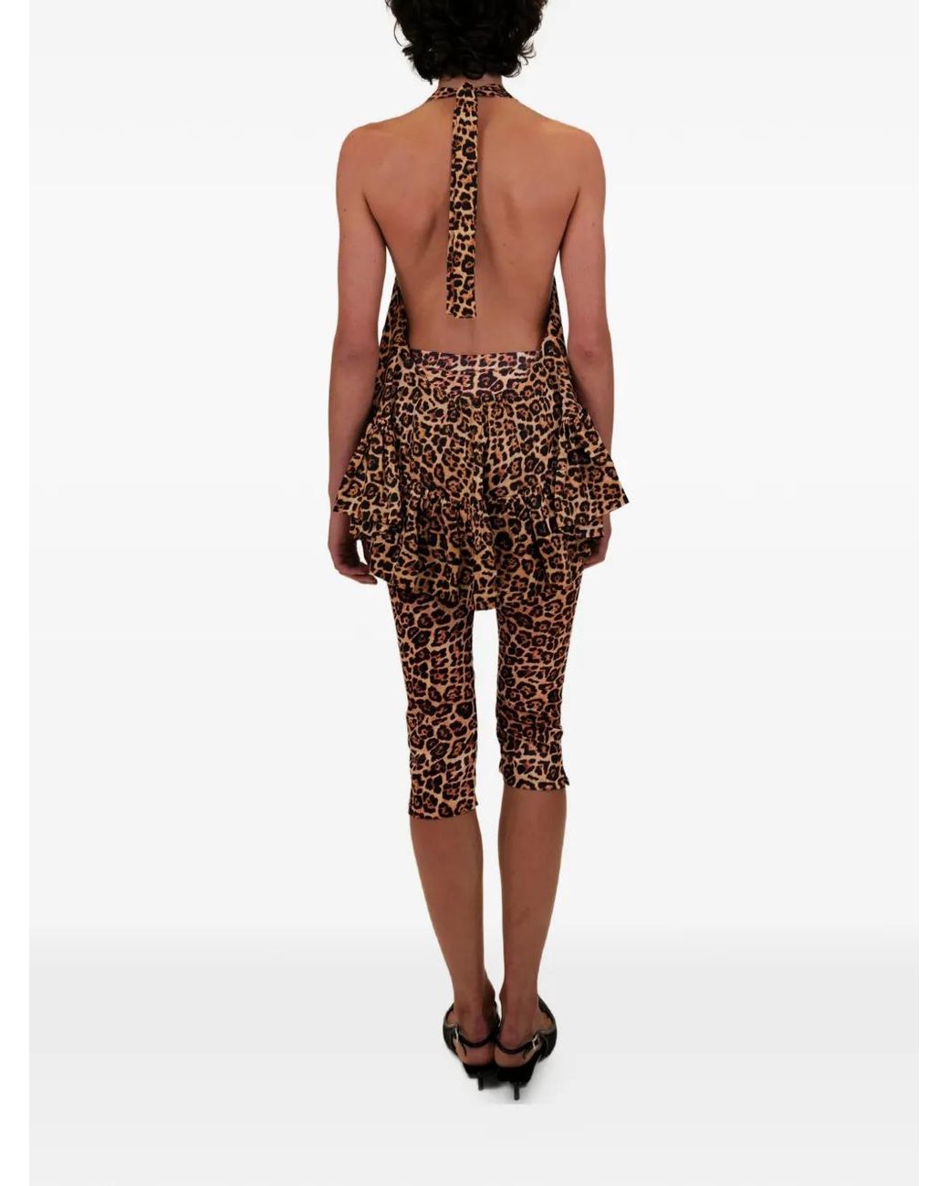 Azeeza Brown Winston Silk Top