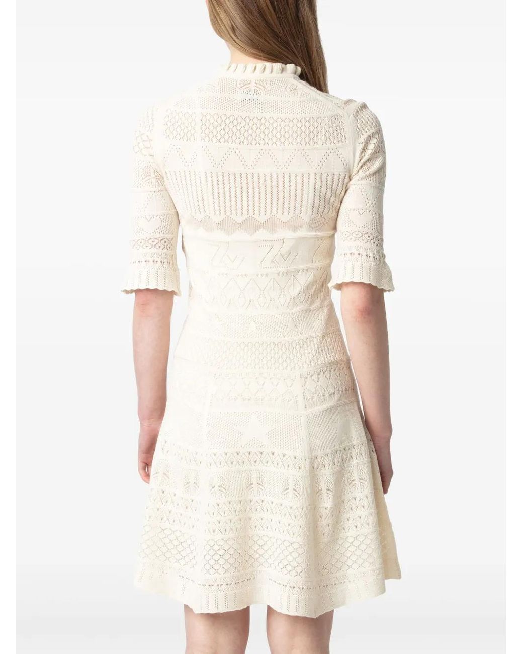 Zadig & Voltaire Natural Memphisa Dress