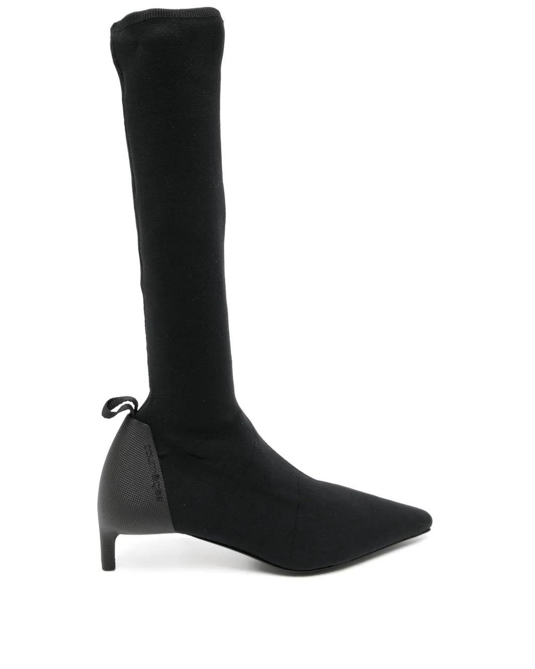Courreges Black Scuba Stretch 40Mm Boots