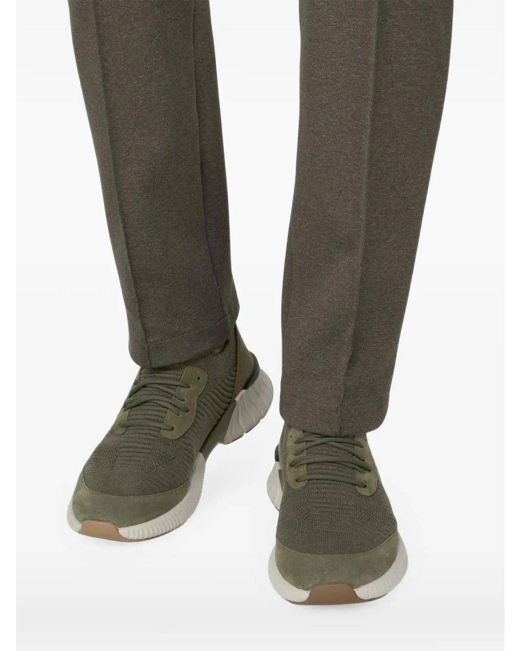 Boggi Green Willow Trainers for men