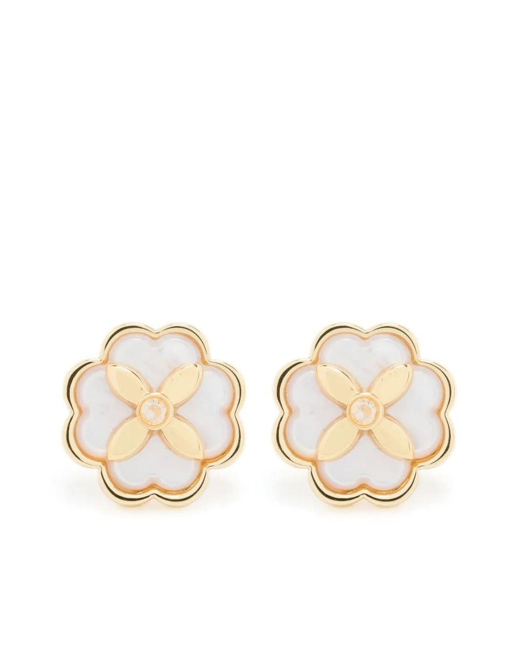 Kate Spade Natural Heritage Bloom Stud Earrings