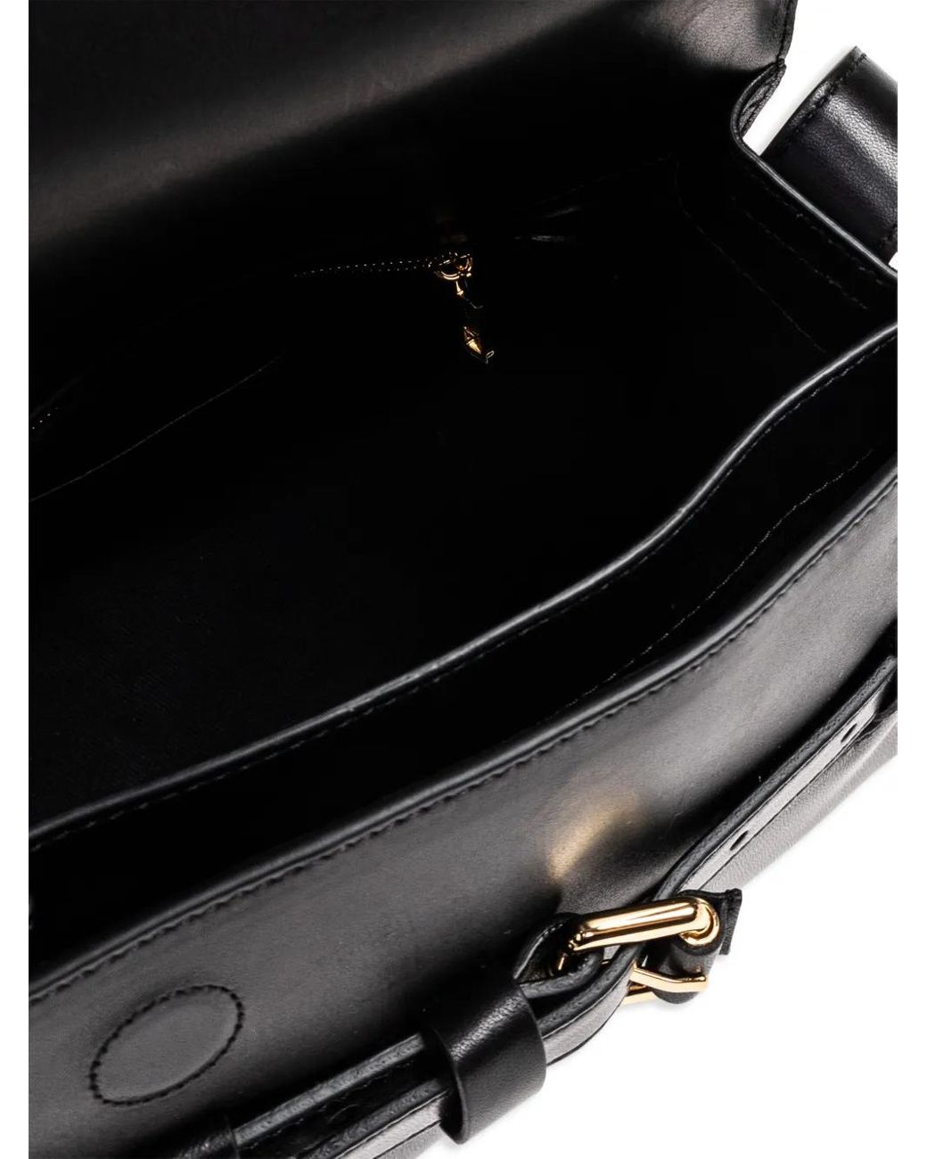 Moschino Black Tie Me Cross Body Bag