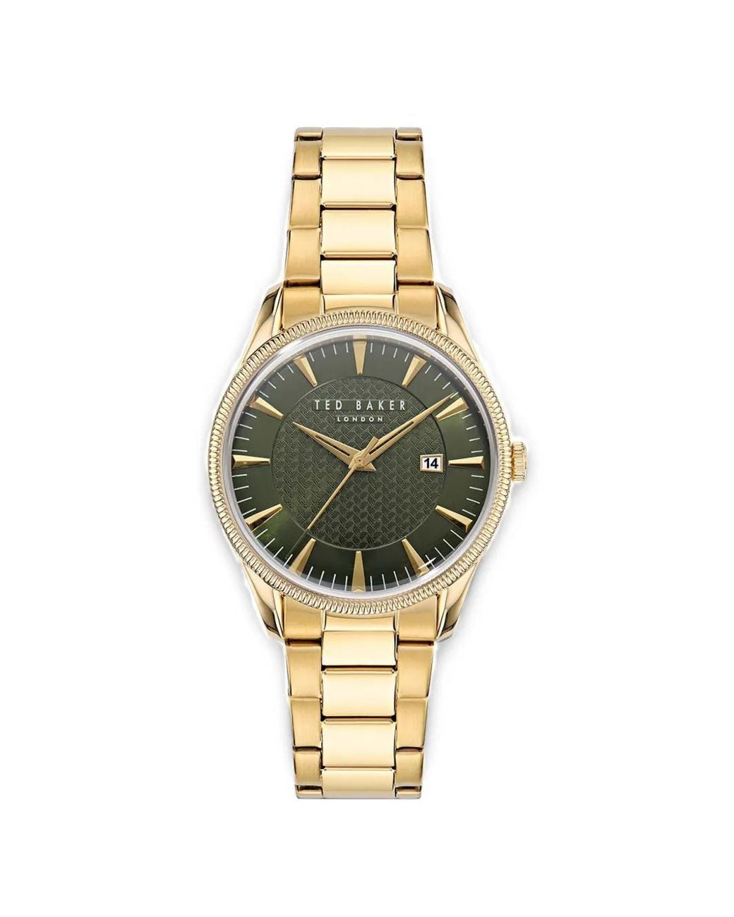 Ted Baker Metallic Round-Case 40Mm Watch