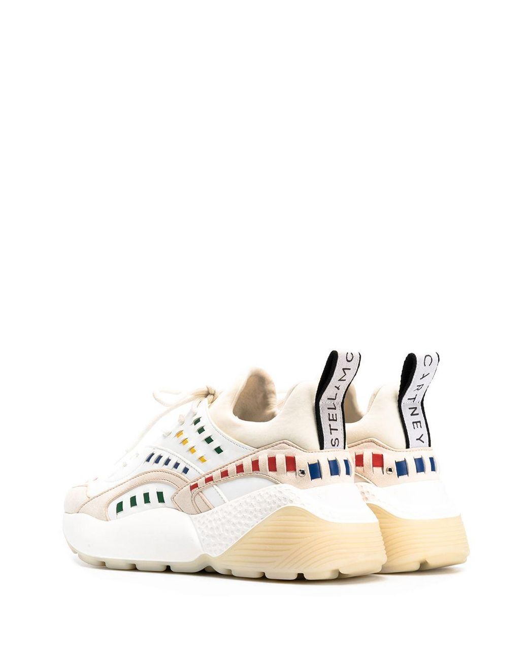 stella mccartney rainbow eclypse platform sneakers