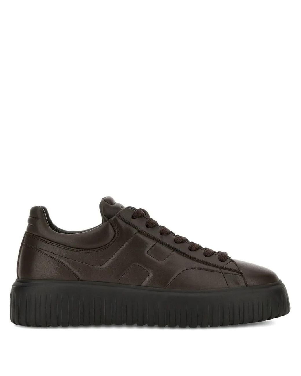Hogan Black H-Stripes Sneakers for men
