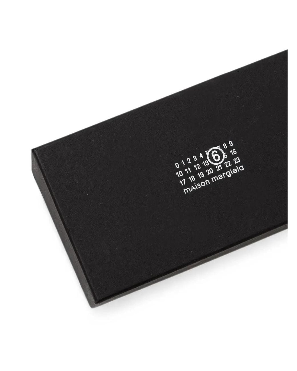 MM6 by Maison Margiela Black Square-Frame Sunglasses