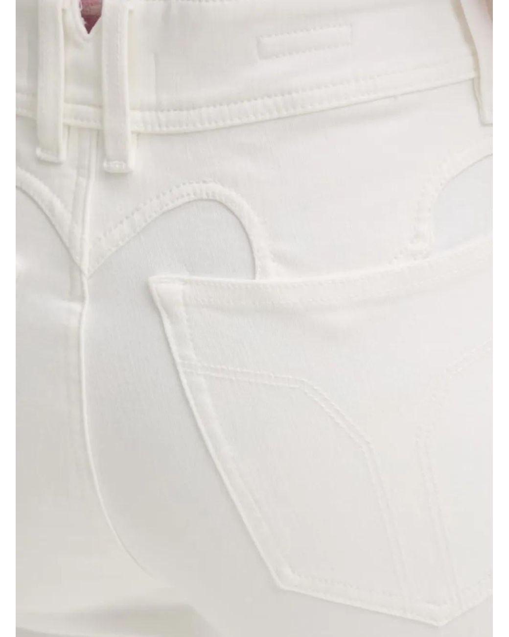 Miss Sixty White Flared Jeans