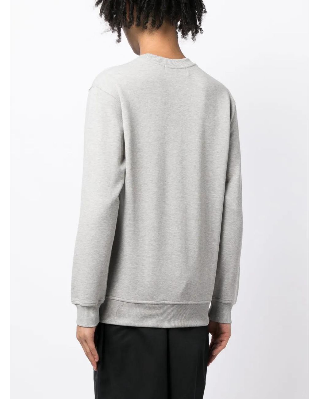 Comme des Garçons Gray Patch-Detail Cotton Sweatshirt for men