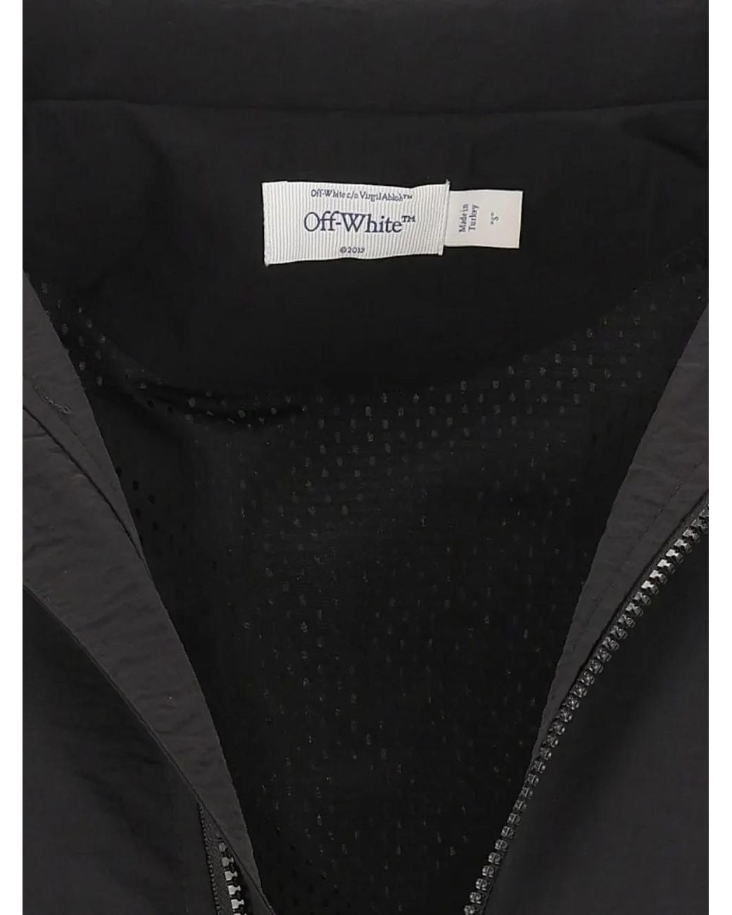 Off-White c/o Virgil Abloh Black Long-Sleeves Jacket for men