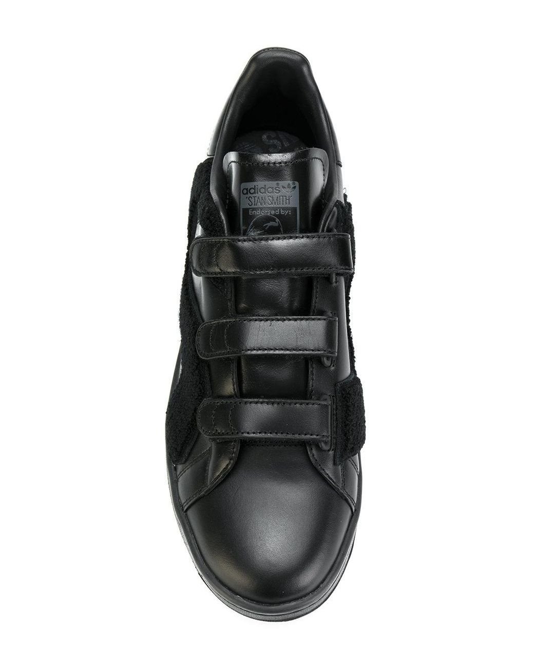 raf simons stan smith black