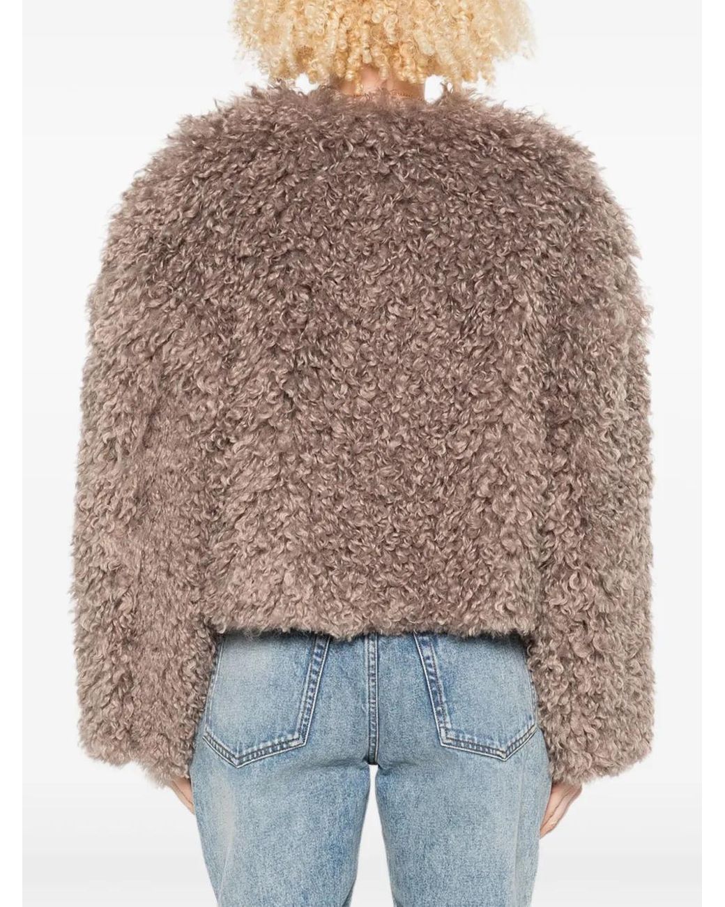 Tagliatore Brown 'Perla' Bomber Jacket