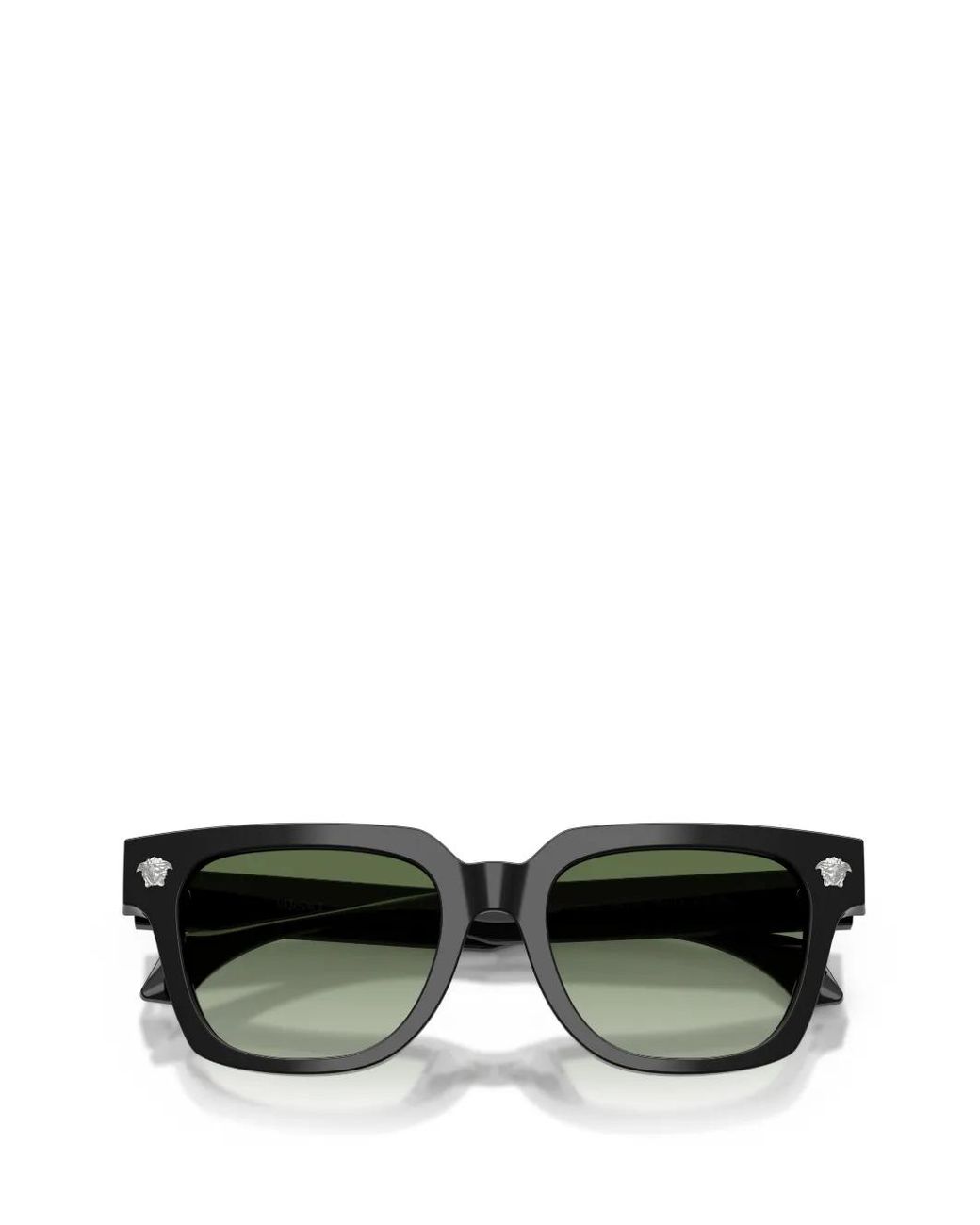 Versace Green Medusa Square-Frame Sunglasses for men
