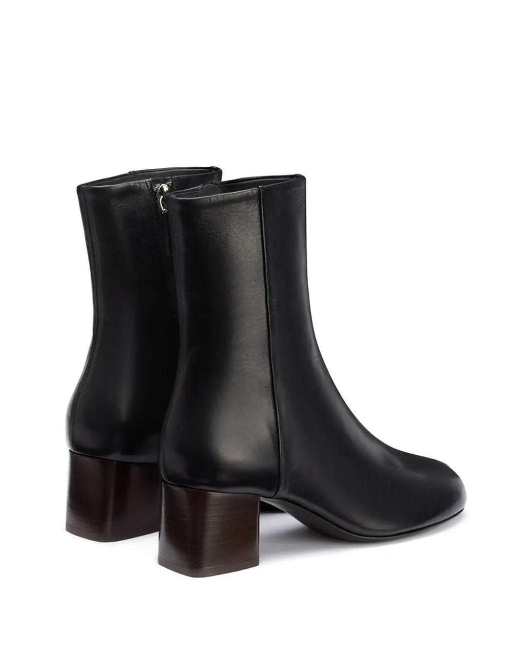 Lemaire Black "Anatomic" Boots 55