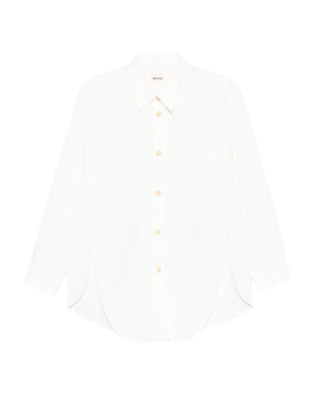 Khaite White Goya Top