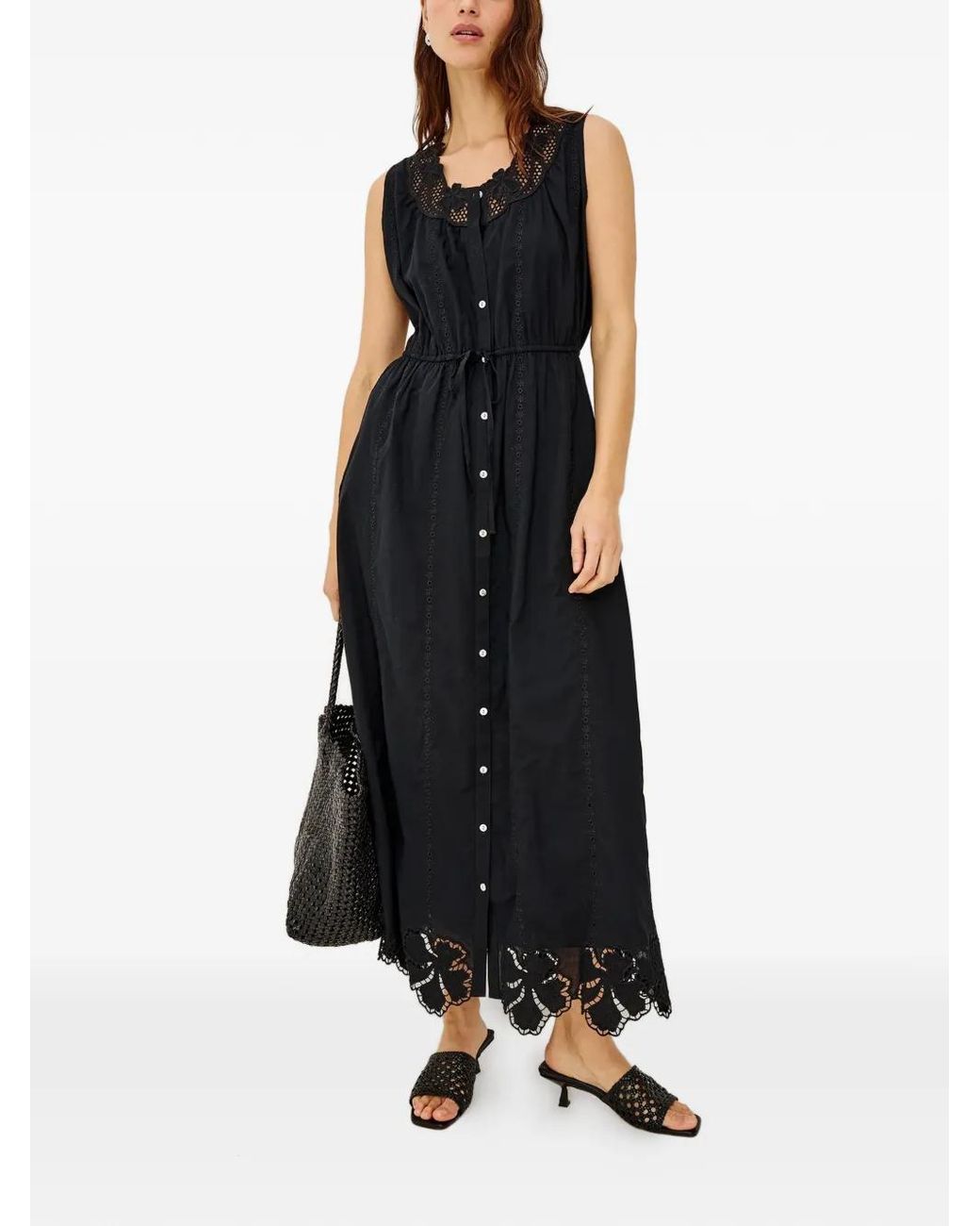 Rails Black Lorina Maxi Dress