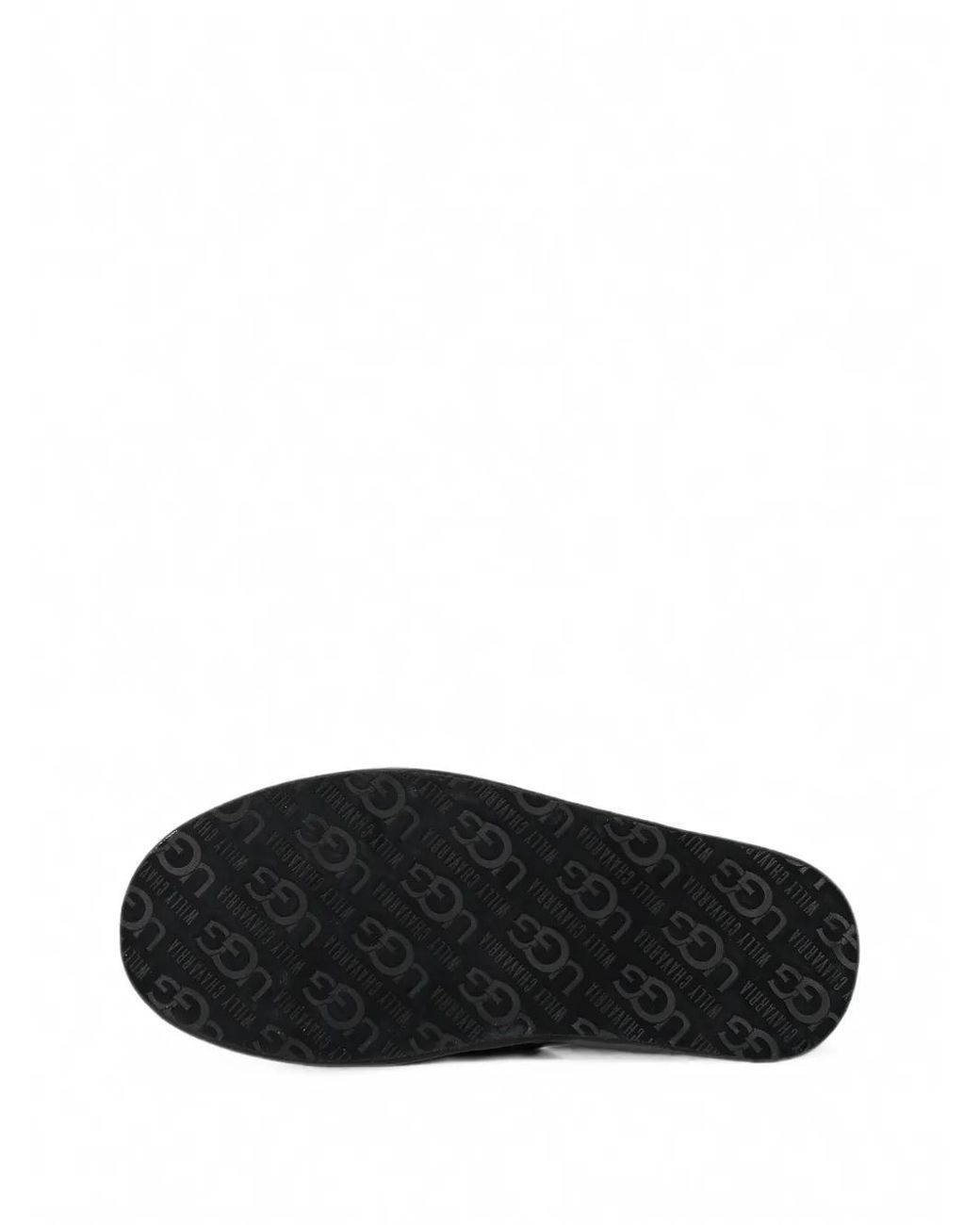 Willy Chavarria White X Ugg Embroidered Leather Sandals for men