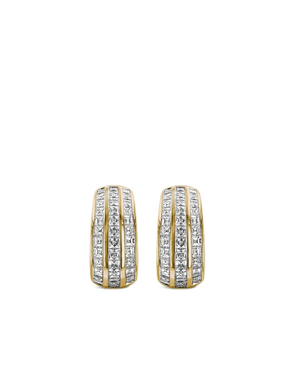 Pragnell White 18Kt Manhattan Diamond Earrings