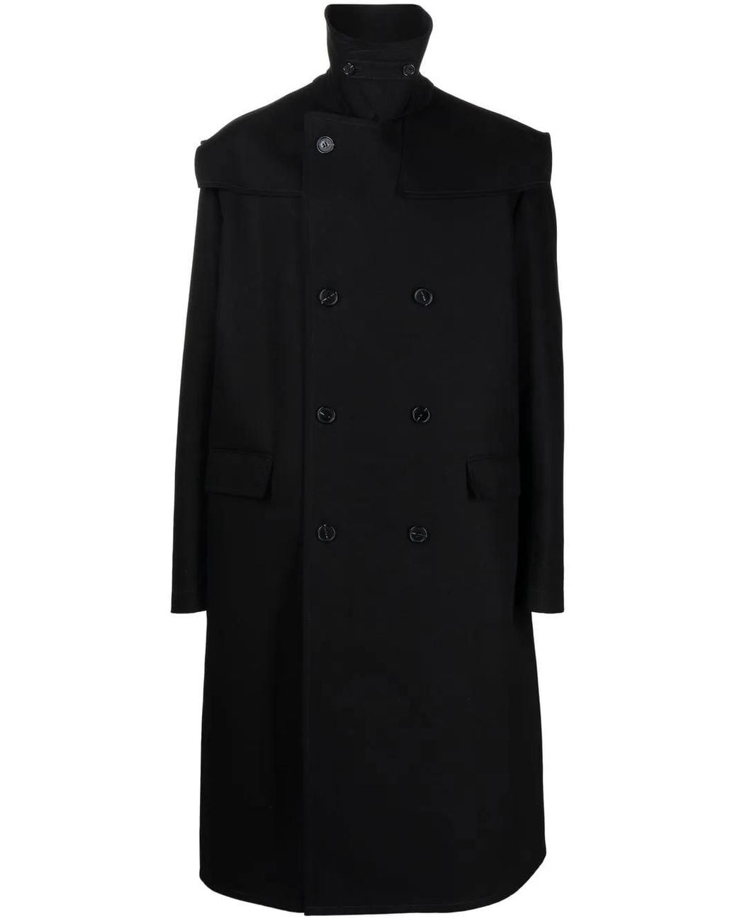 Raf Simons Oversized Jas in het Black voor heren