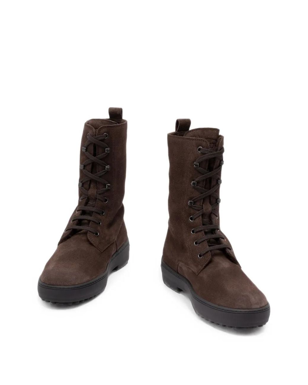 Tod's Brown Winter Gommino Ankle Boots