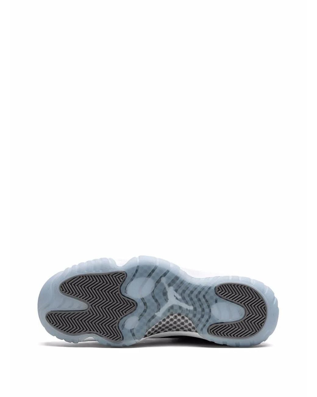Nike Gray Air 11 Retro High-Top Sneakers for men