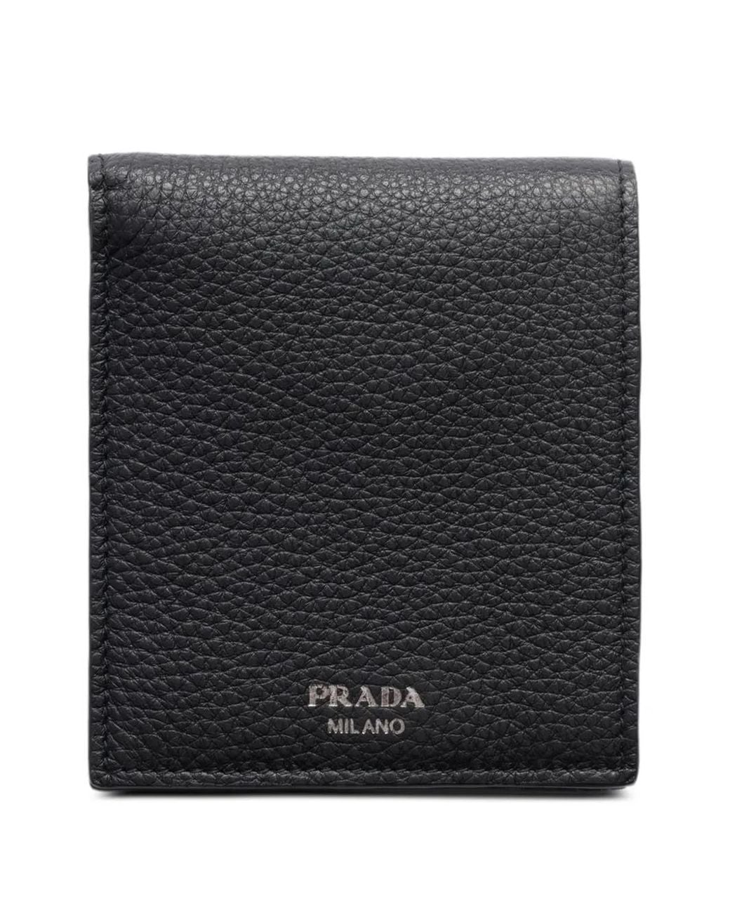 Portafoglio di Prada in Black da Uomo