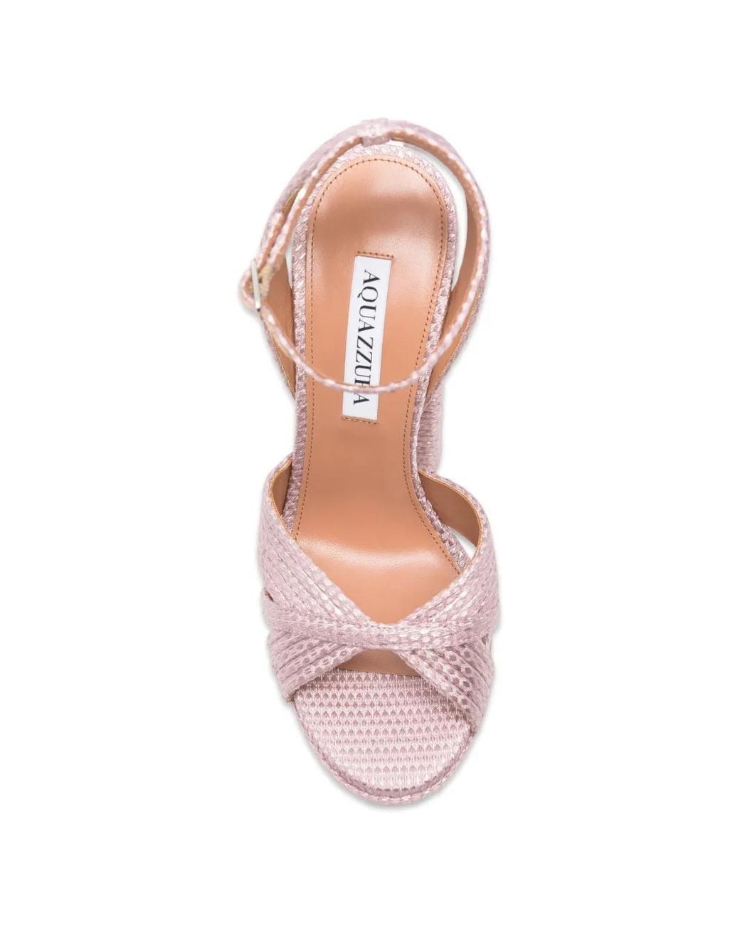Aquazzura Pink Sundance Sandals