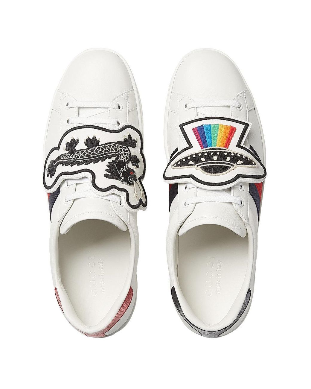 Gucci Ace Sneakers Removable in for Men | Lyst