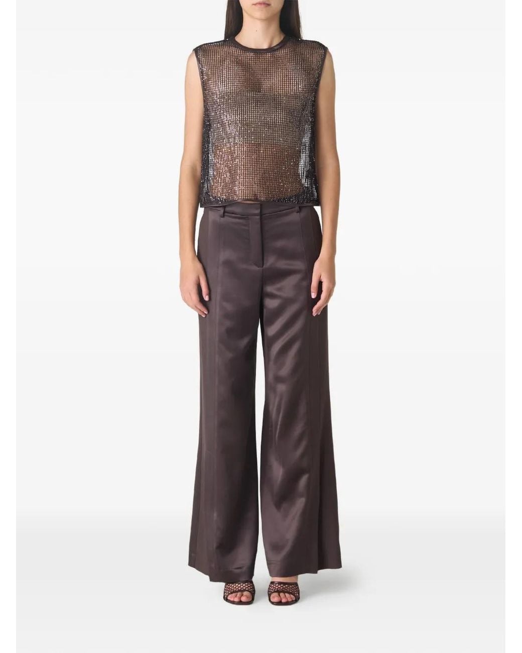 Twp White Taite Side-Panel Pants