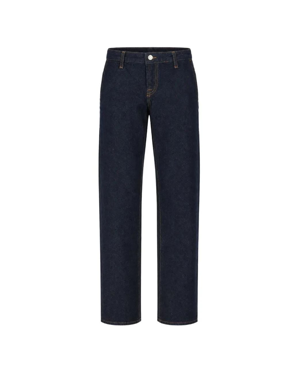 7 For All Mankind Blue Belt-Loops Jeans