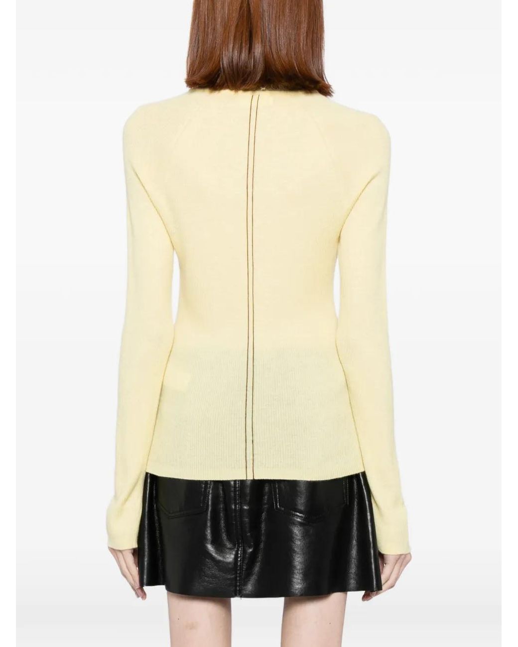 CUDDLEUP Natural Cashmere Top