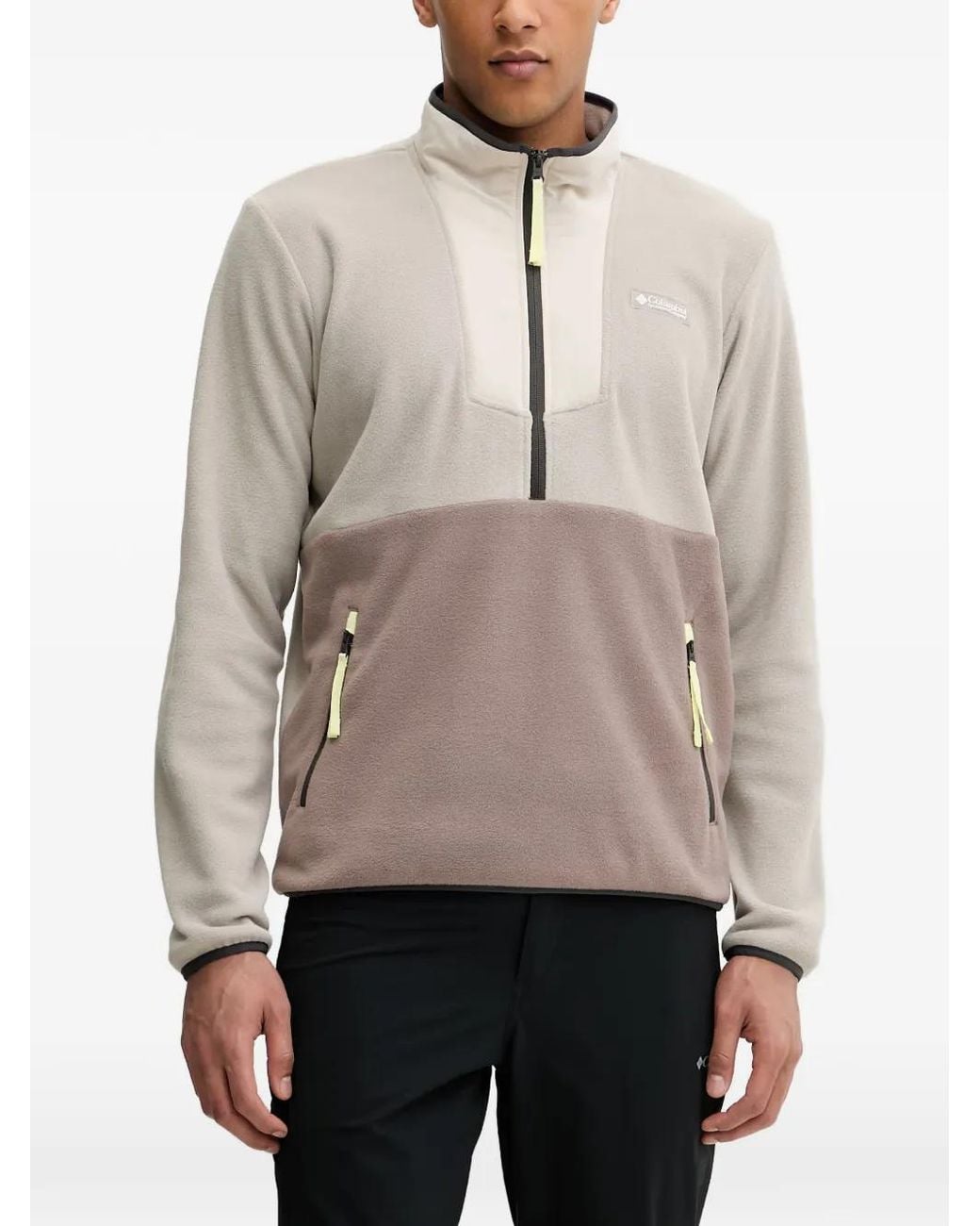 Columbia Gray Sequoia Grove Half-Zip Sweatshirt for men