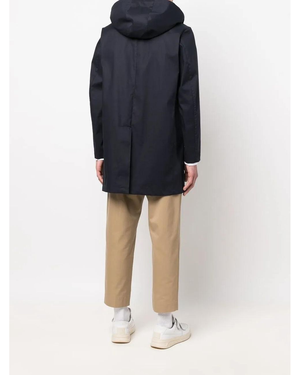 Abrigo Cambridge Con Capucha Mackintosh de hombre de color Blue