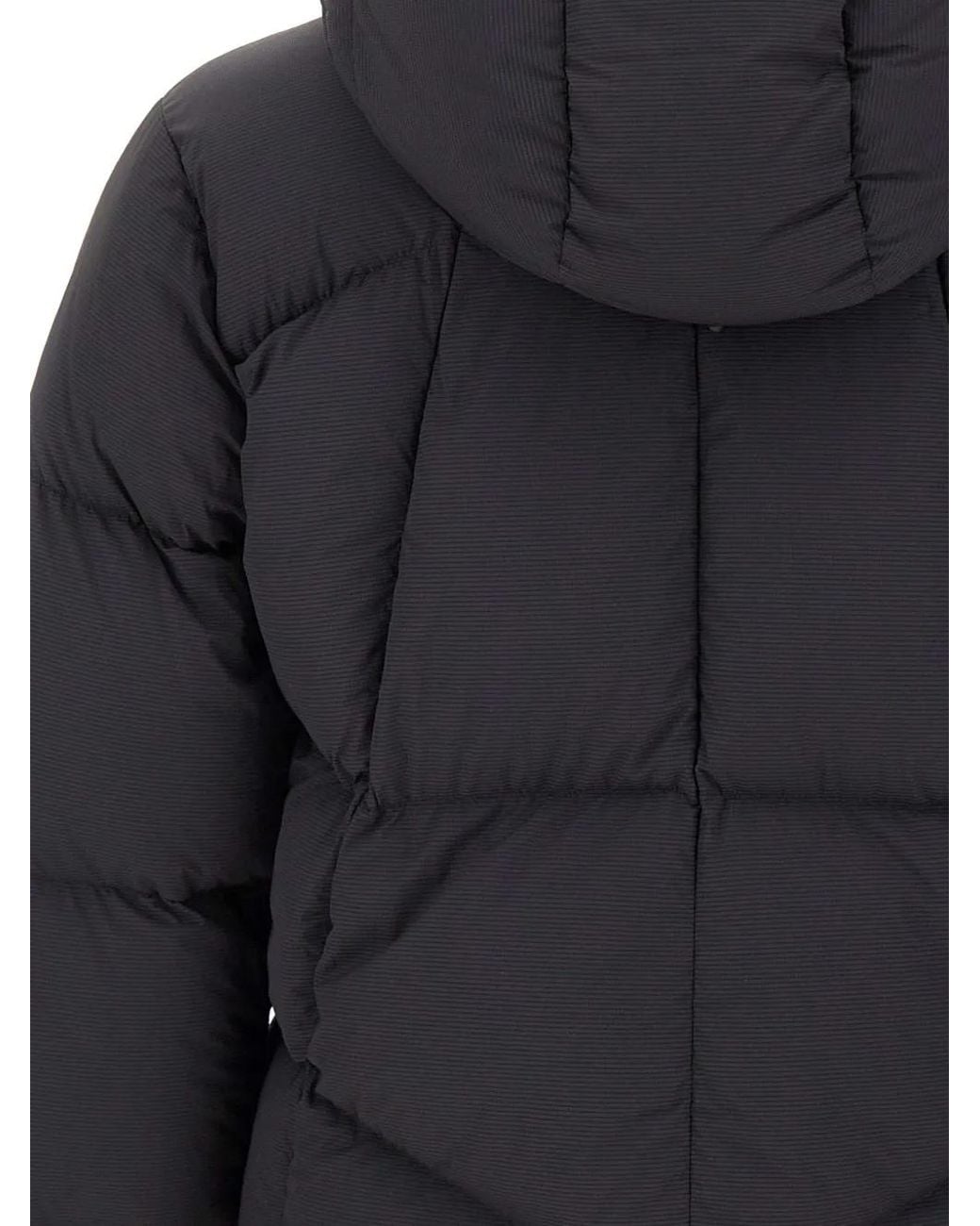 K-Way Blue Quilted Hooded Jacket for men