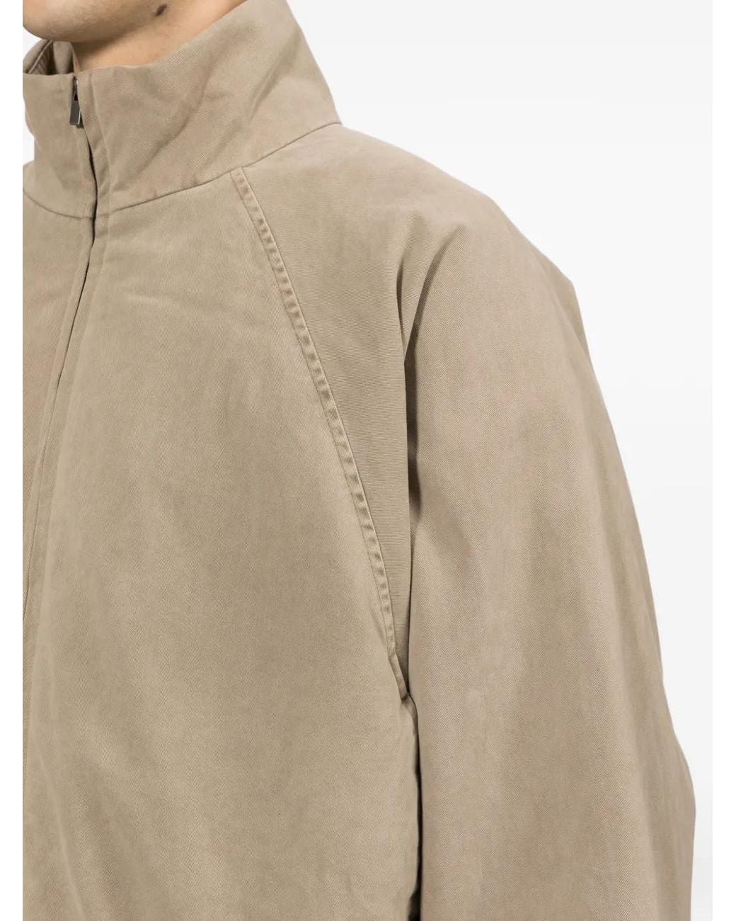 Fear Of God Natural Storm-Flap Raglan-Sleeve Jacket for men