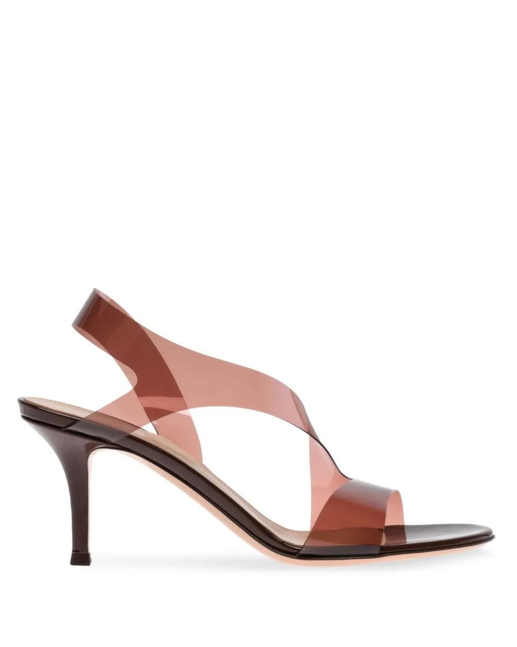 Gianvito Rossi Pink Metropolis 70Mm Stiletto Sandals