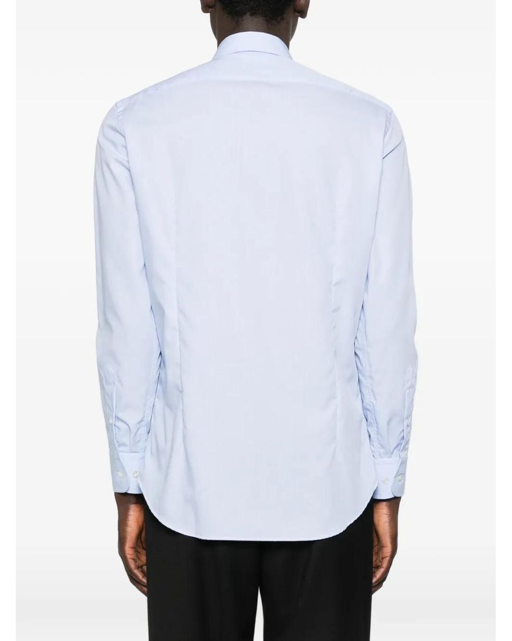 Etro Blue Button-Down Shirt for men