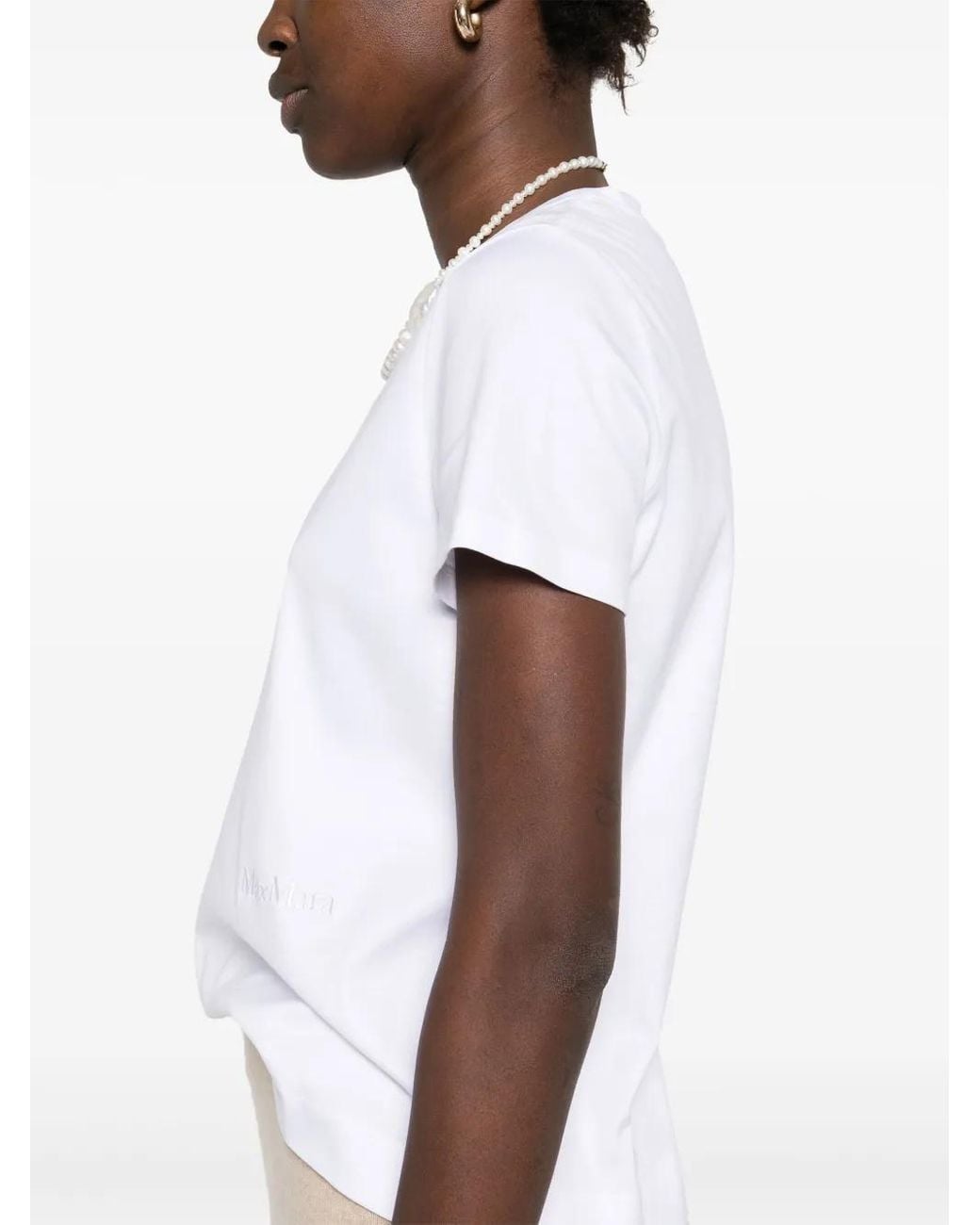 Max Mara White Nerina T-Shirt