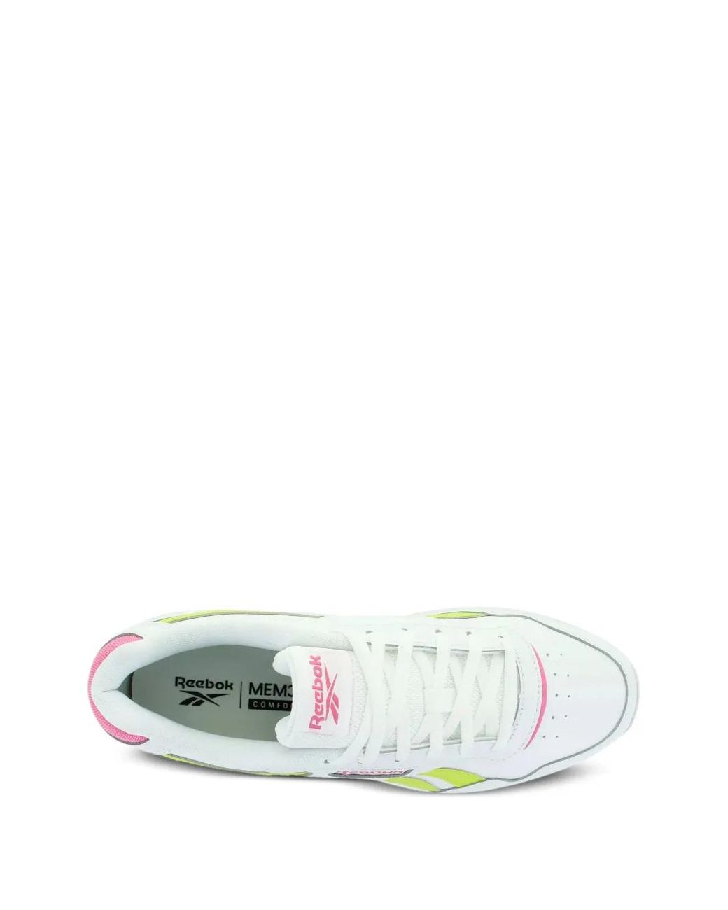 Reebok White Glide /True/Acid" Sneakers