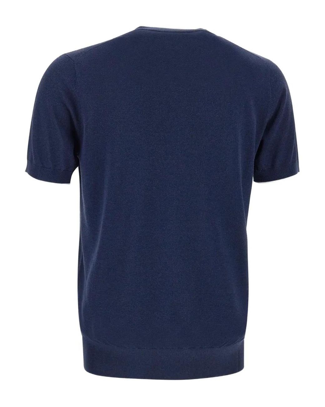 Kangra Blue Knitted T-Shirt for men