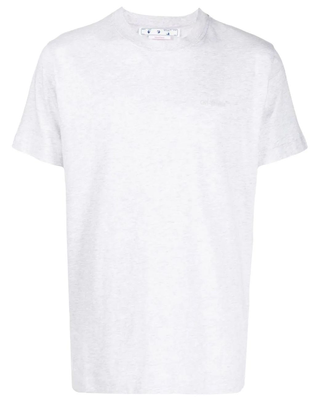 Off-White c/o Virgil Abloh White Diag Tab Cotton T-Shirt for men