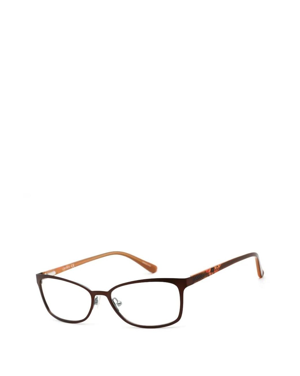 Adensco Natural Rectangle-Frame Glasses