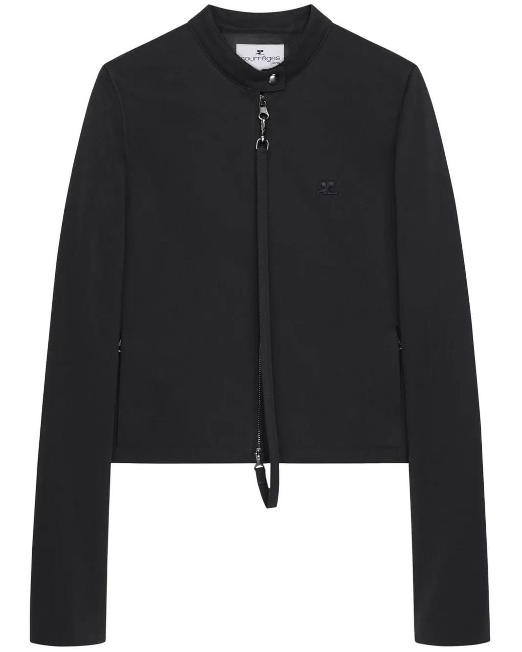 Courreges Jack Met Rits in het Black