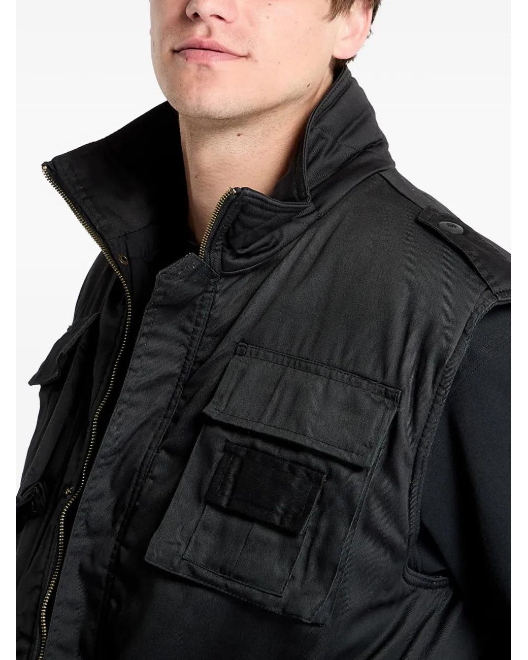 Chaleco Ranger Con Múltiples Bolsillos Urban Classics de hombre de color Black