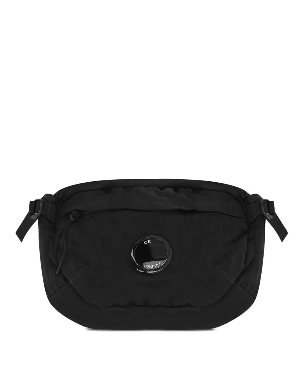 C P Company Black Accessories Waist Bag for men