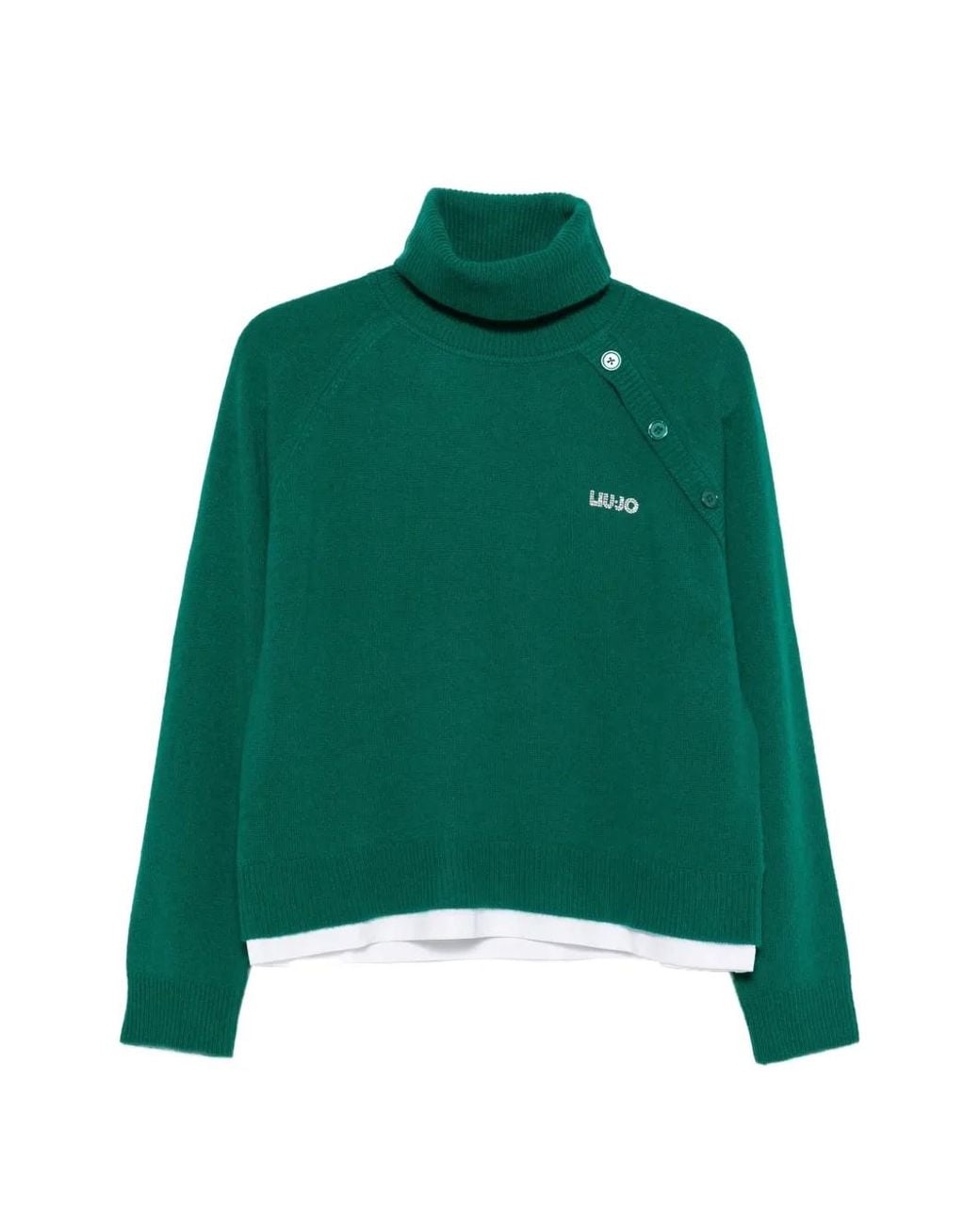 Pull À Col Roulé Liu Jo en coloris Green