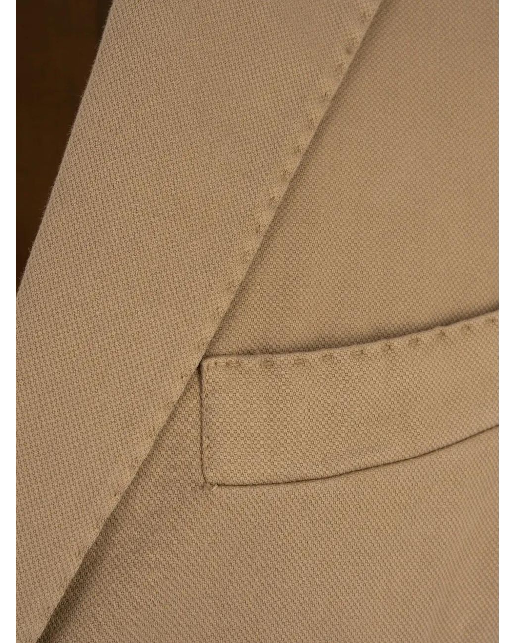 Blazer Oxford Con Botones RUSSO CAPRI de hombre de color Natural